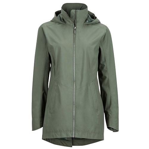 Marmot Lea Rain Jacket For Womens Green WEA086374